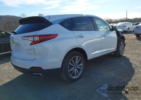 2022 Acura Rdx Technology Package из США, поврежденный, VIN 5J8TC2H53NL004633